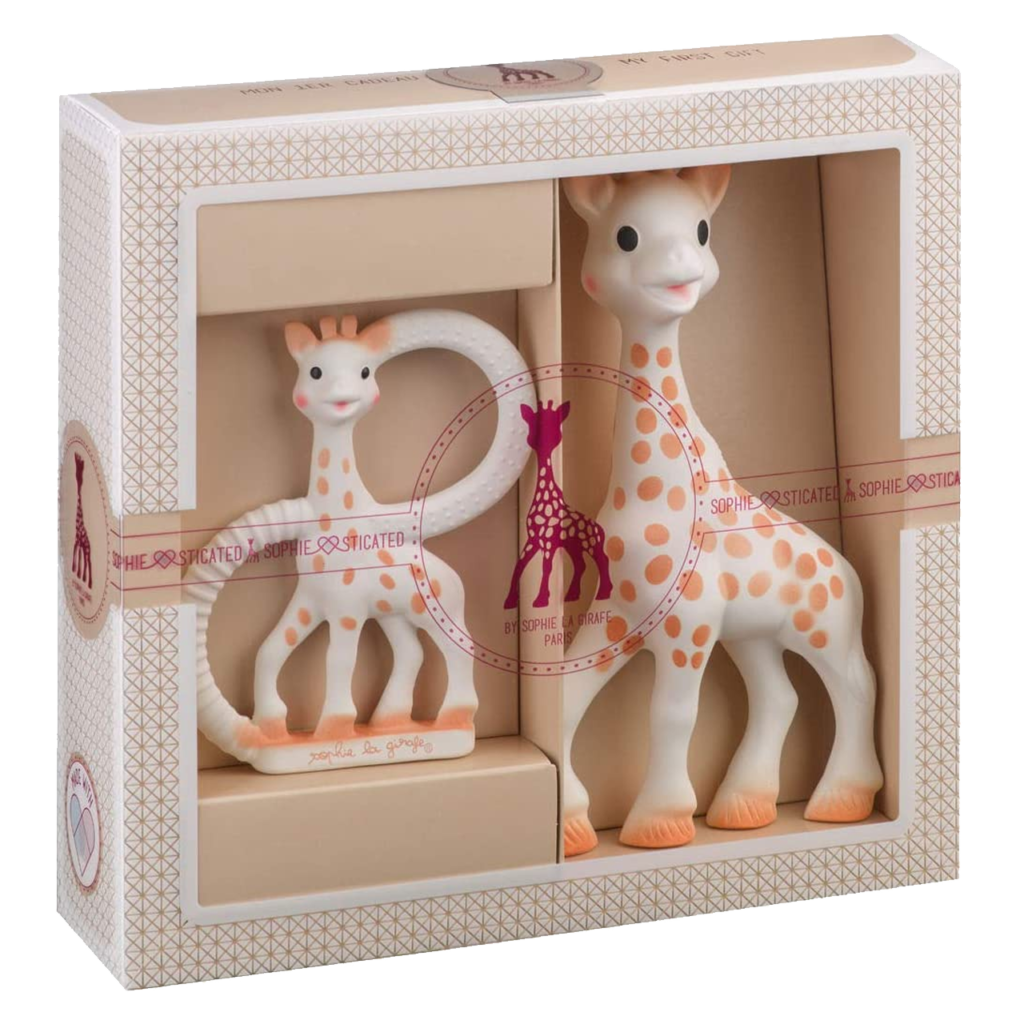 Idées de cadeaux pour une naissance
Sophie la girafe