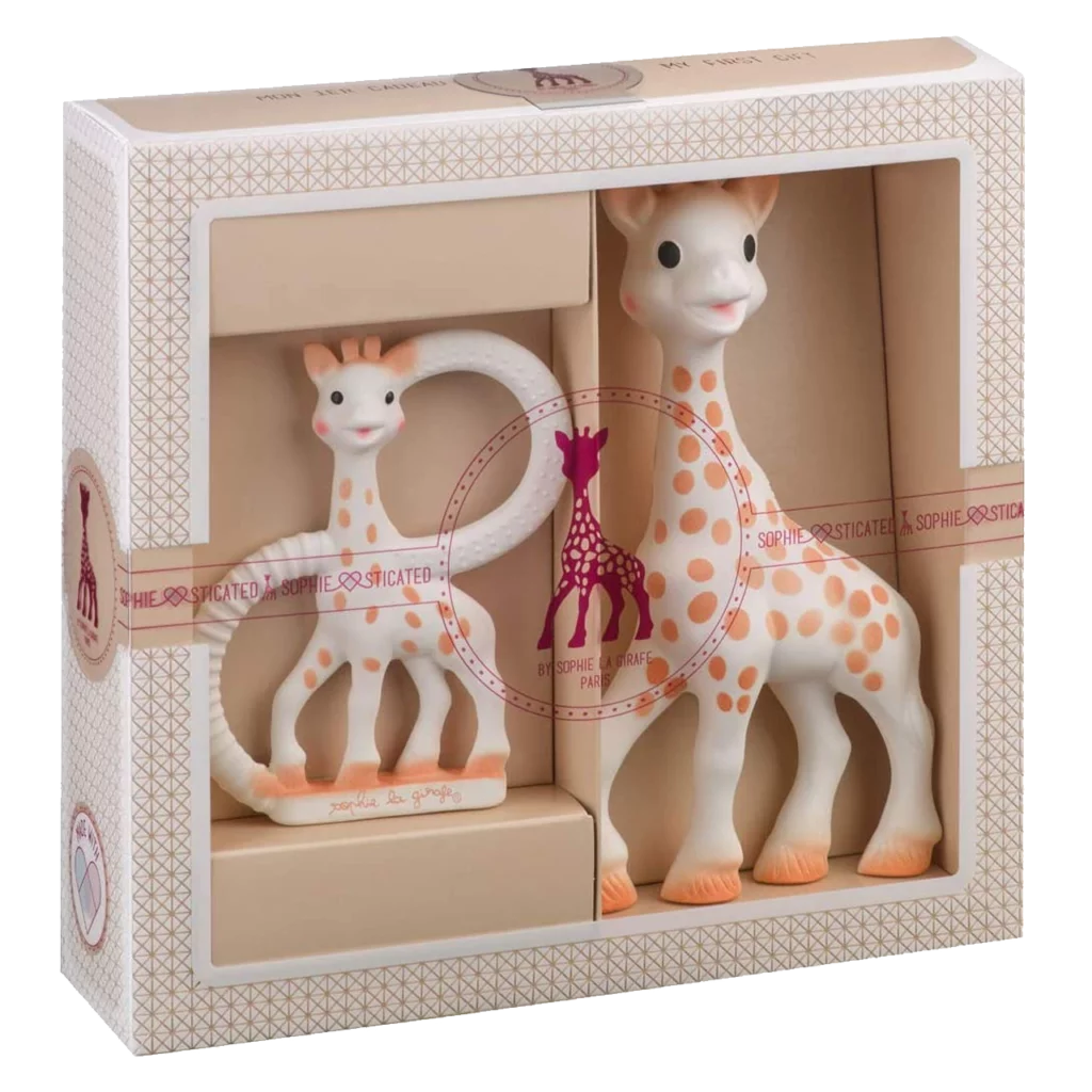 Idées de cadeaux pour une naissance
Sophie la girafe
