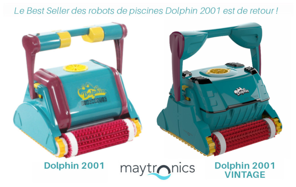 Robot de piscine DOLPHIN 2001 Vintage - www.heavybull.com