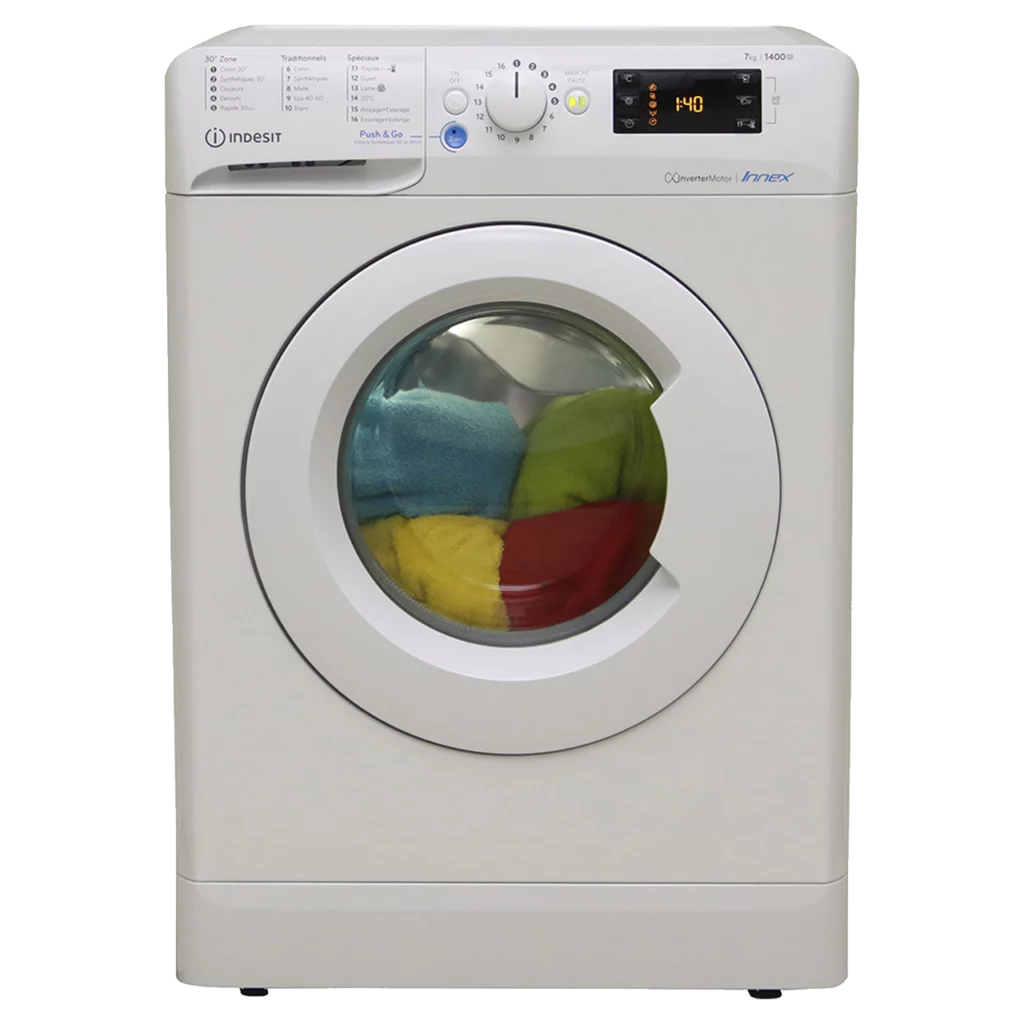 Lave-linge INDESIT BWE71483WFRN - www.heavybull.com