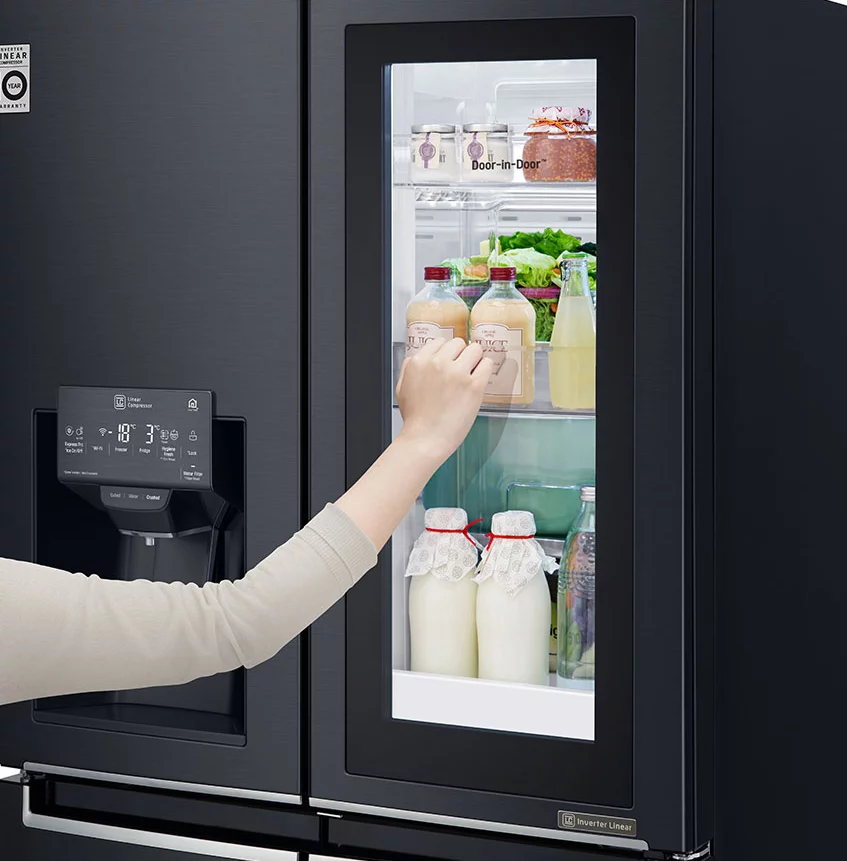 Réfrigérateur américain LG INSTAVIEW GMX844MCKV - www.heavybull.com