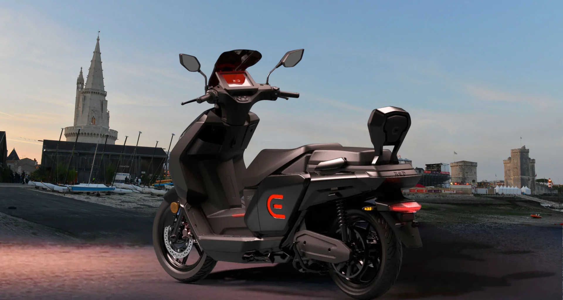 Red Electric E : le scooter électrique moderne et puissant - www.heavybull.com
