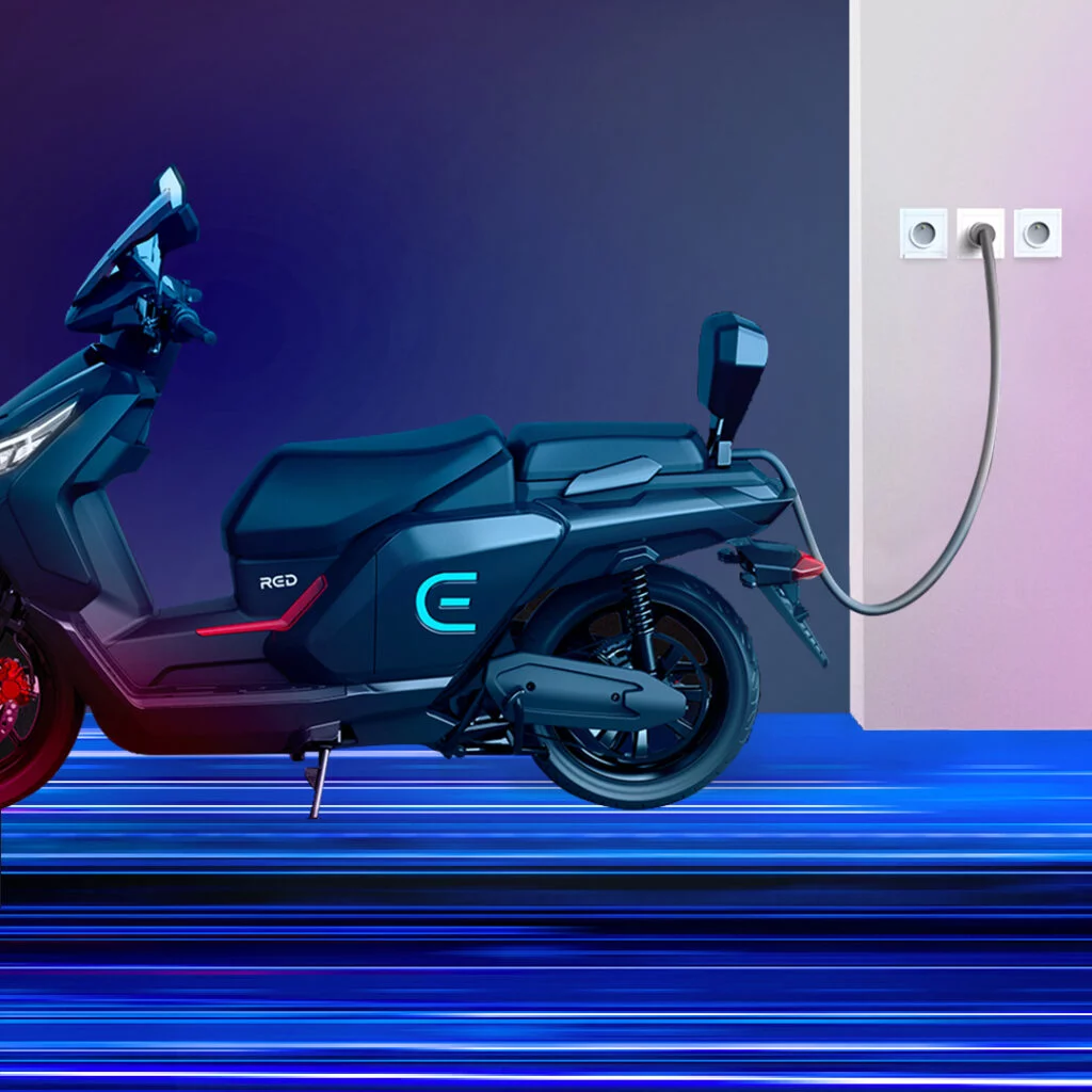 Red Electric E : le scooter électrique moderne et puissant - www.heavybull.com